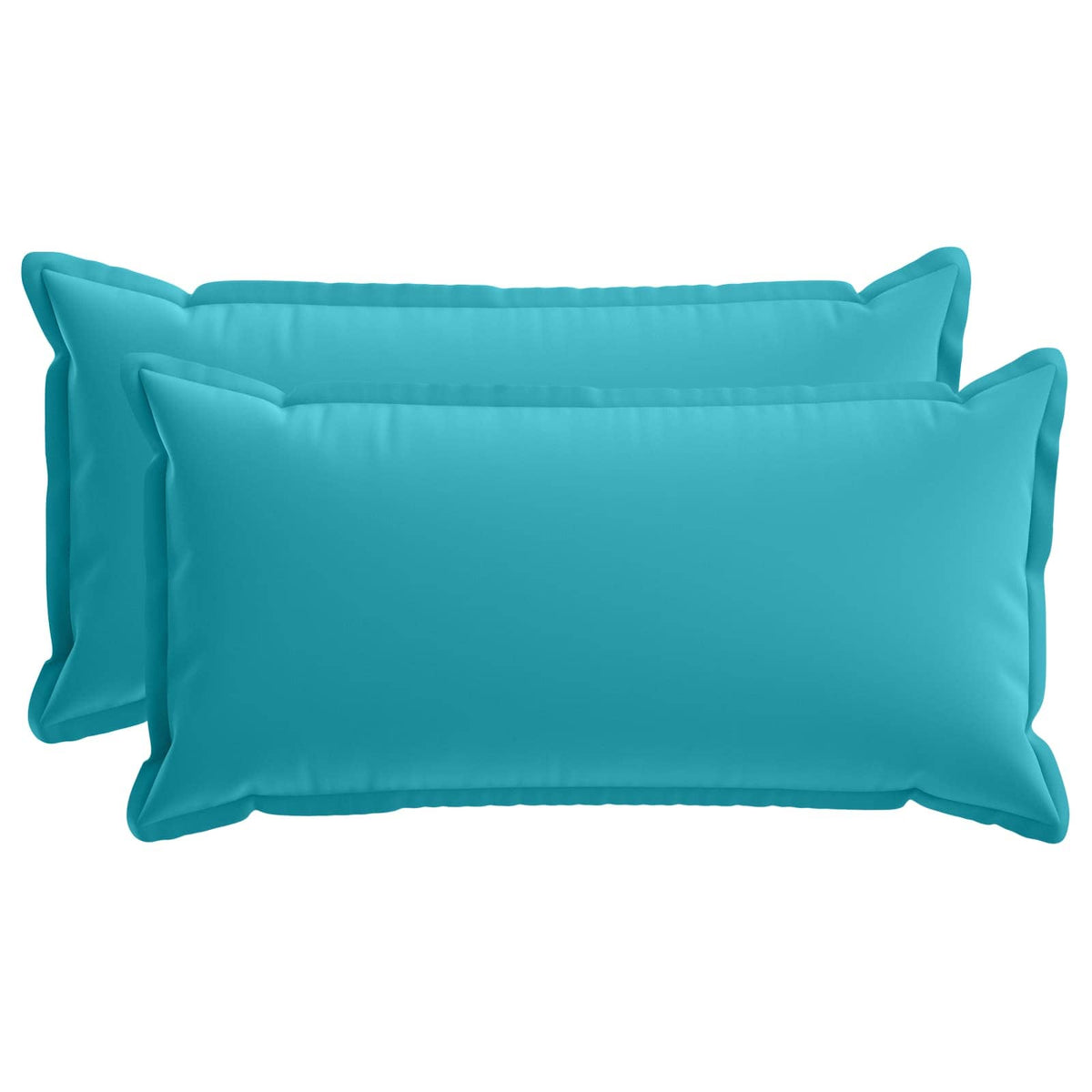 vidaXL Cushion with Pillow HOUTEN 2 pcs Turquoise Polyester