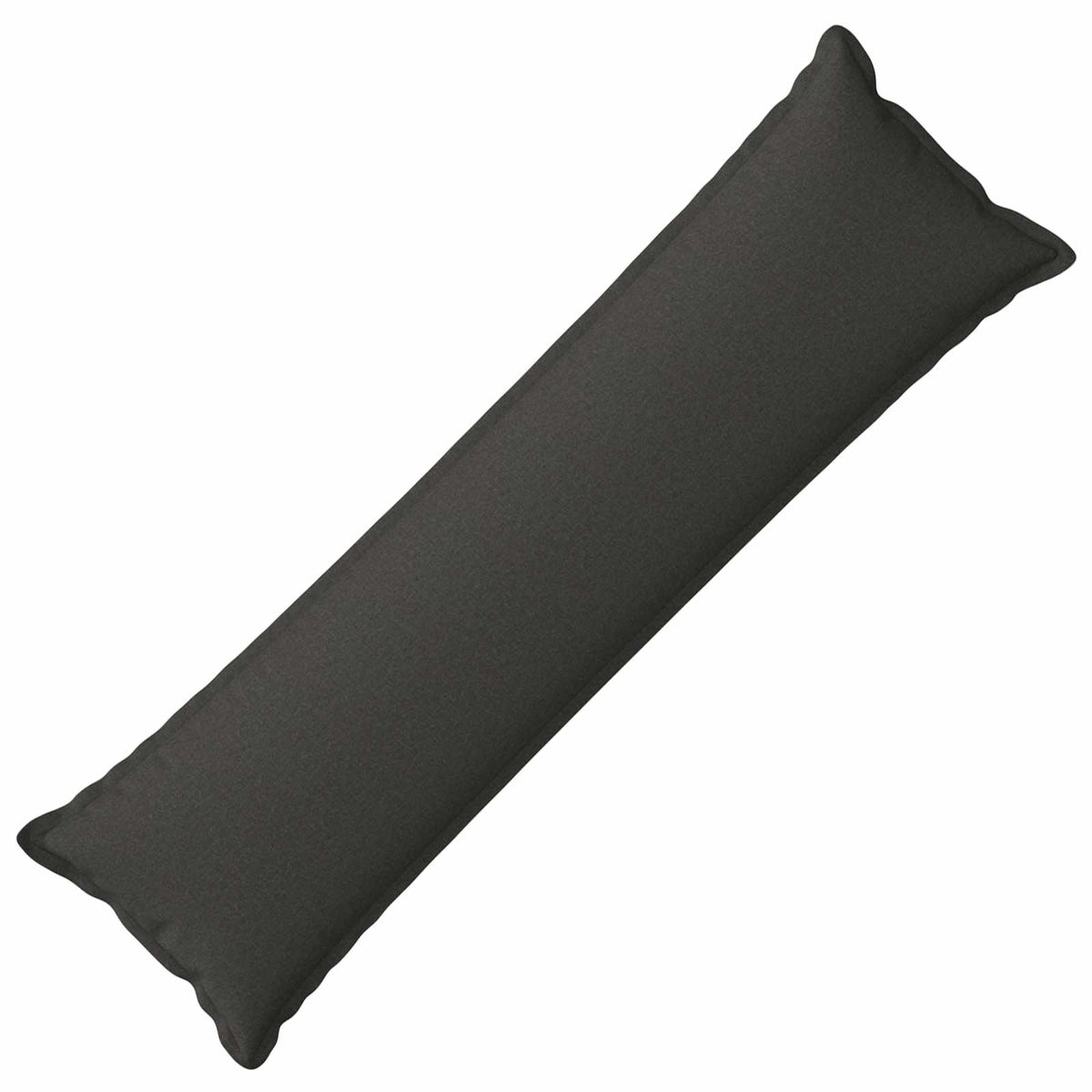 vidaXL Cushion with Pillow HOUTEN Dark Grey 40 x 145 cm Faux Linen