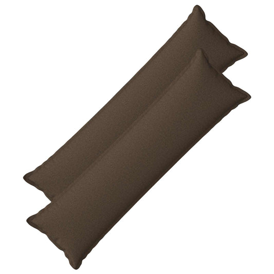 vidaXL Cushion with Pillow HOUTEN 2 pcs Taupe Faux Linen
