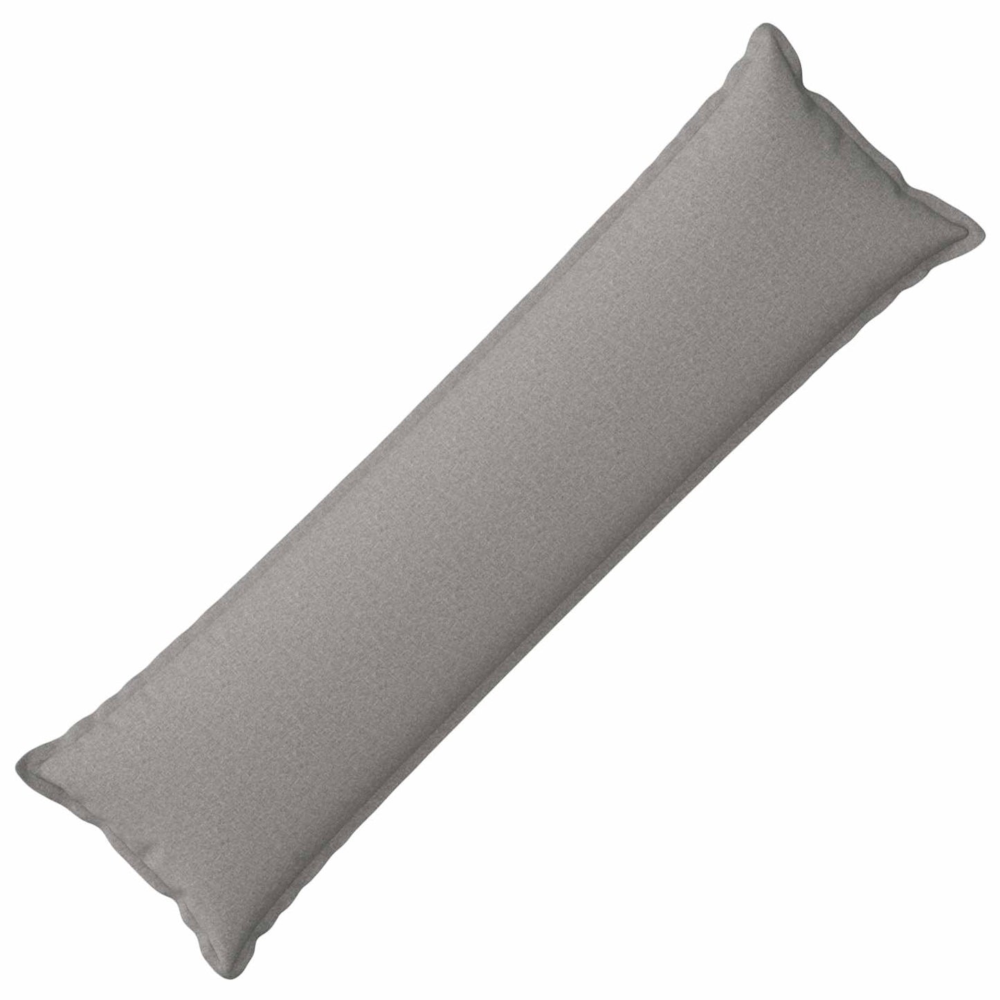 vidaXL Cushion with Pillow HOUTEN Cloud Grey 40 x 145 cm Faux Linen