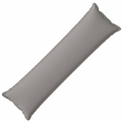 vidaXL Cushion with Pillow HOUTEN Cloud Grey 40 x 145 cm Faux Linen