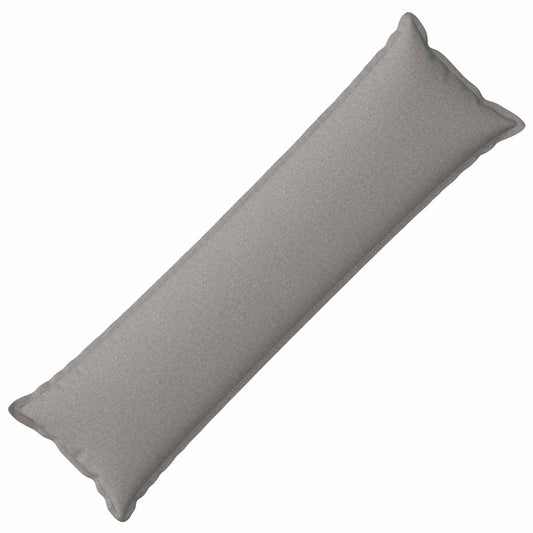 vidaXL Cushion with Pillow HOUTEN Cloud Grey 40 x 145 cm Faux Linen