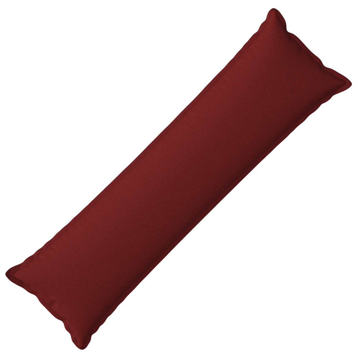 vidaXL Cushion with Pillow HOUTEN Wine Red 40 x 145 cm Faux Linen