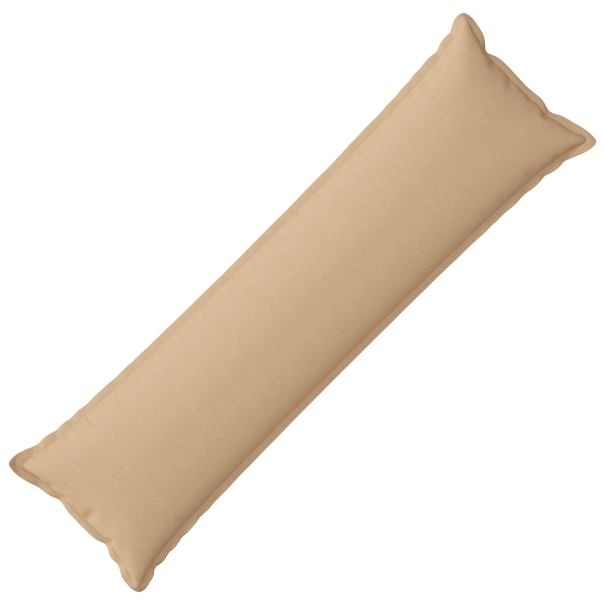 vidaXL Cushion with Pillow HOUTEN Cream 40 x 145 cm Faux Linen