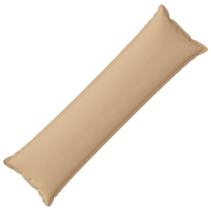vidaXL Cushion with Pillow HOUTEN Cream 40 x 145 cm Faux Linen