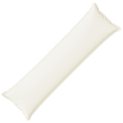 vidaXL Cushion with Pillow HOUTEN White 40 x 145 cm Faux Linen