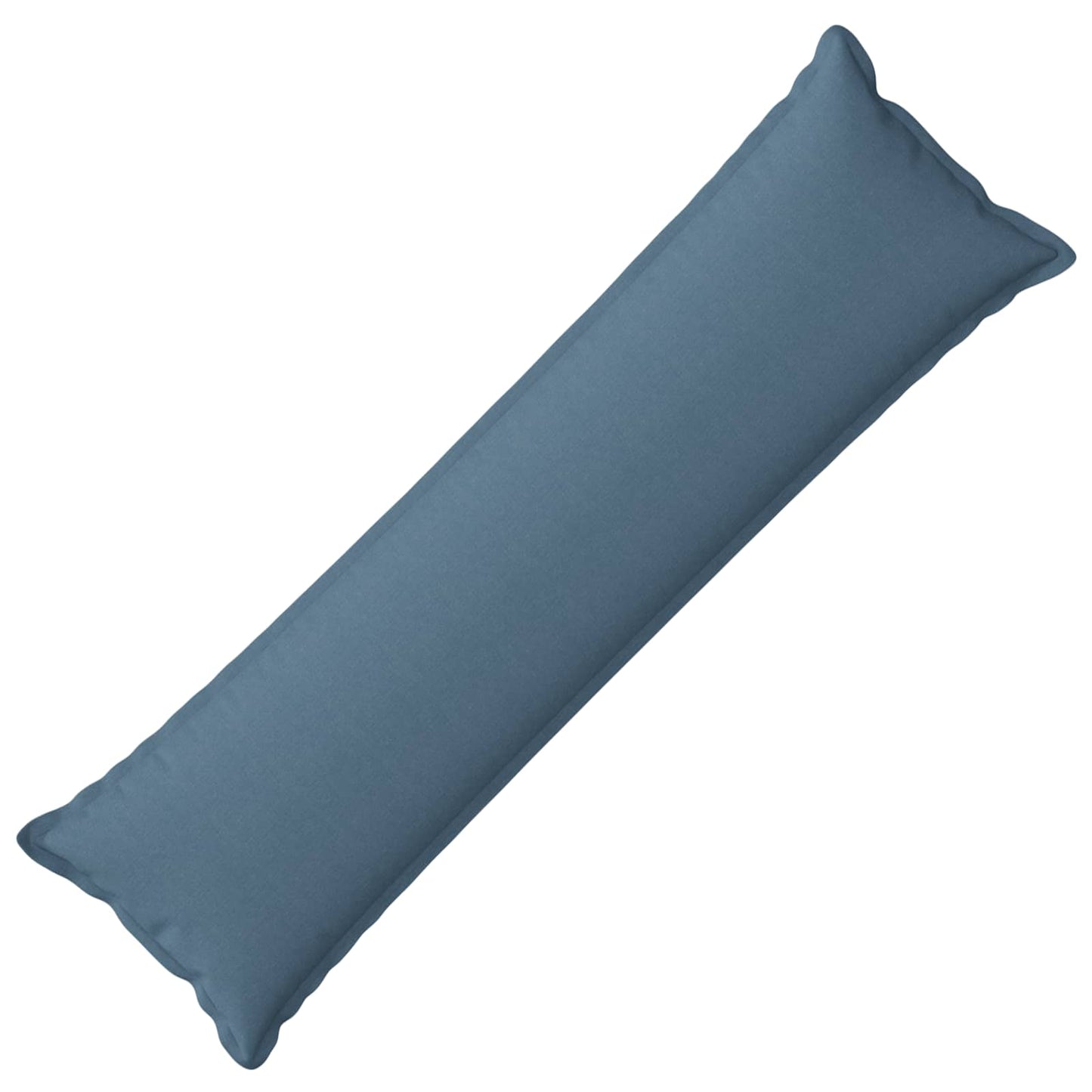 vidaXL Cushion with Pillow HOUTEN Jeans Blue 40 x 145 cm Faux Linen
