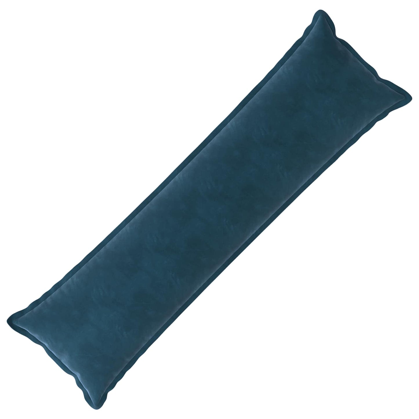 vidaXL Cushion with Pillow HOUTEN Blue 40 x 145 cm Velvet