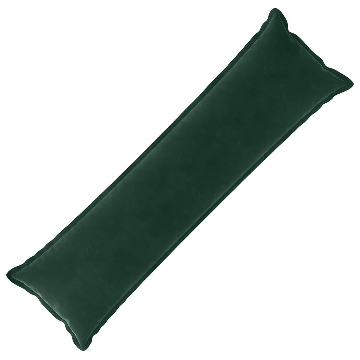vidaXL Cushion with Pillow HOUTEN Dark Green 40 x 145 cm Velvet