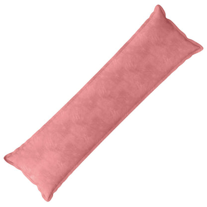 vidaXL Cushion with Pillow HOUTEN Pink 40 x 145 cm Velvet