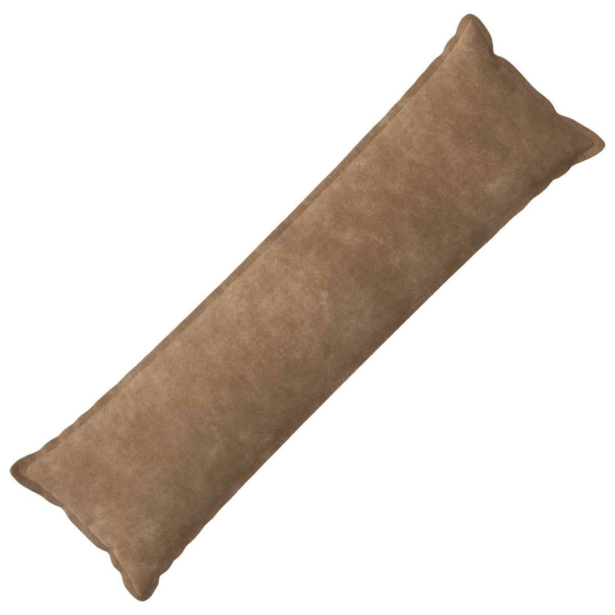 vidaXL Cushion with Pillow HOUTEN Taupe 40 x 145 cm Microfiber Fleece