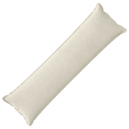 vidaXL Cushion with Pillow HOUTEN Cream 40 x 145 cm Microfiber Fleece