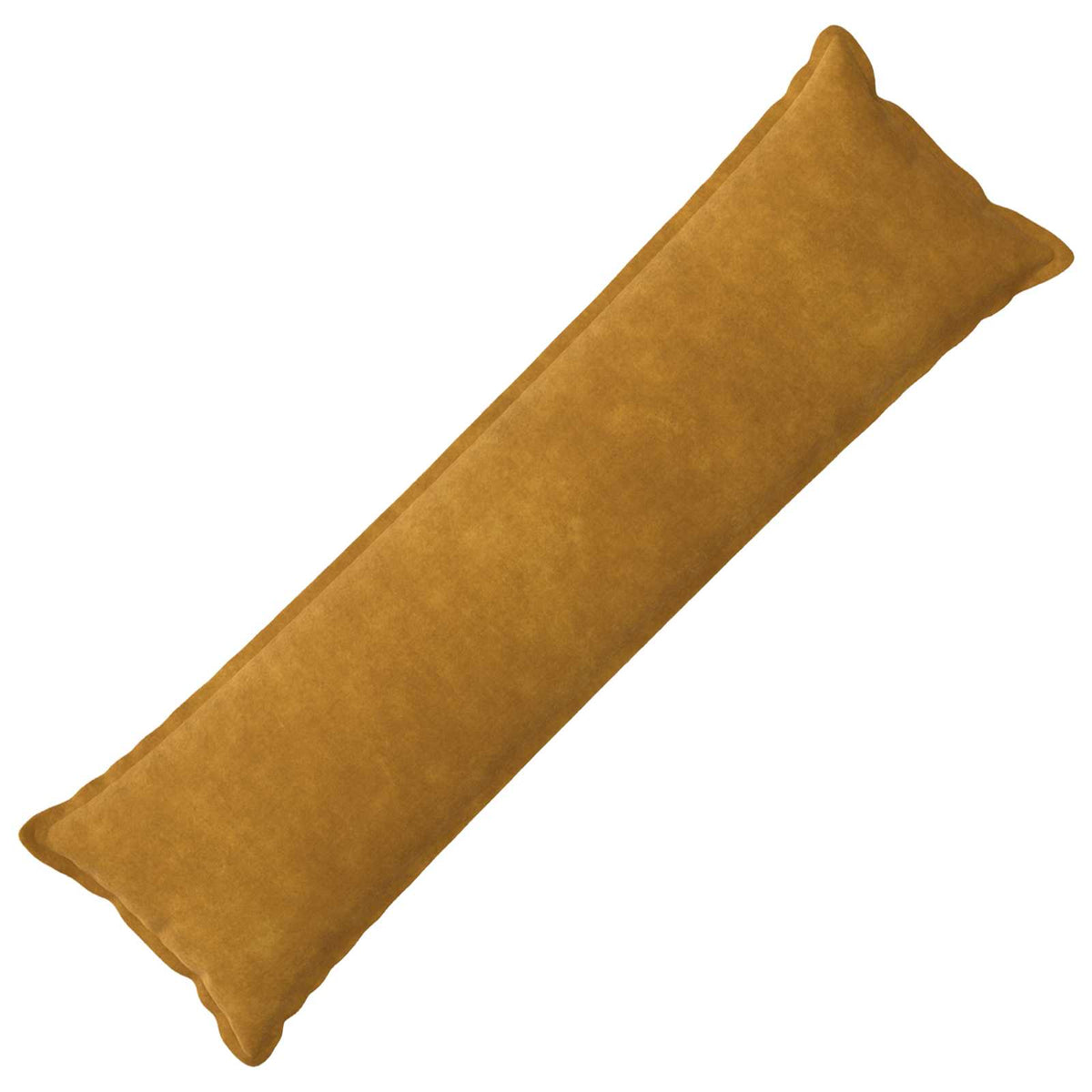 vidaXL Cushion with Pillow HOUTEN Yellow 40 x 145 cm Microfiber Fleece