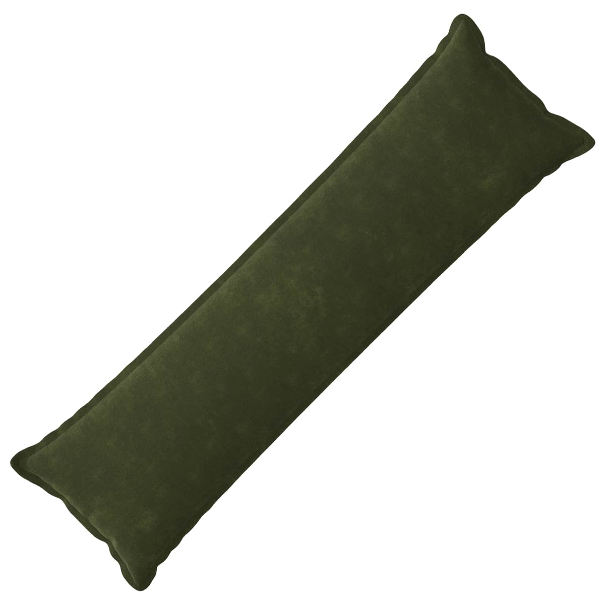 vidaXL Cushion with Pillow HOUTEN Green 40 x 145 cm Microfiber Fleece