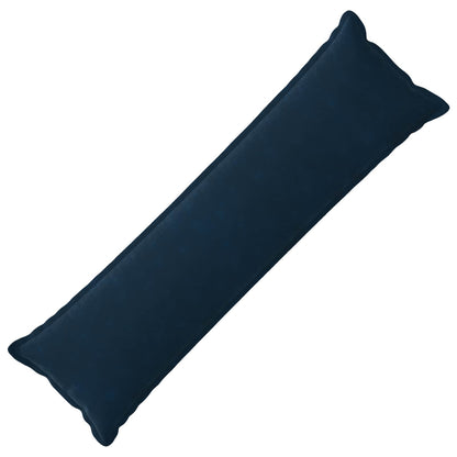 vidaXL Cushion with Pillow HOUTEN Blue 40 x 145 cm Microfiber Fleece