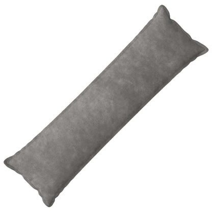 vidaXL Cushion HOUTEN Light Grey 40 x 145 cm Microfiber Fleece