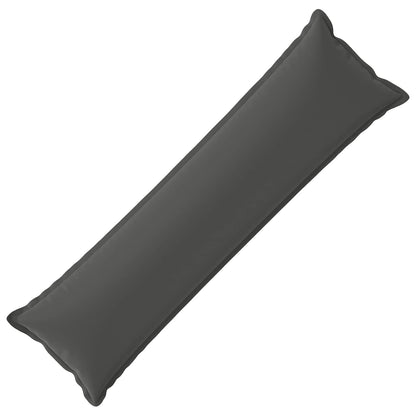 vidaXL Cushion with Pillow HOUTEN Anthracite 40 x 145 cm Polyester