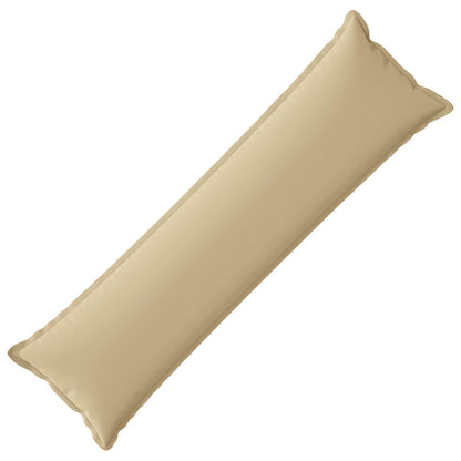 vidaXL Cushion with Pillow HOUTEN Beige 40 x 145 cm Polyester