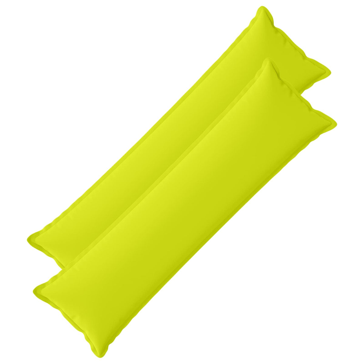 vidaXL Cushion with Pillow HOUTEN 2 pcs Bright Green Polyester