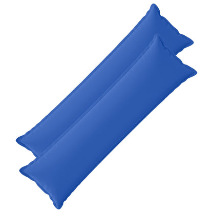 vidaXL Throw Pillow 2 pcs HOUTEN Royal Blue 40 x 145 cm Polyester