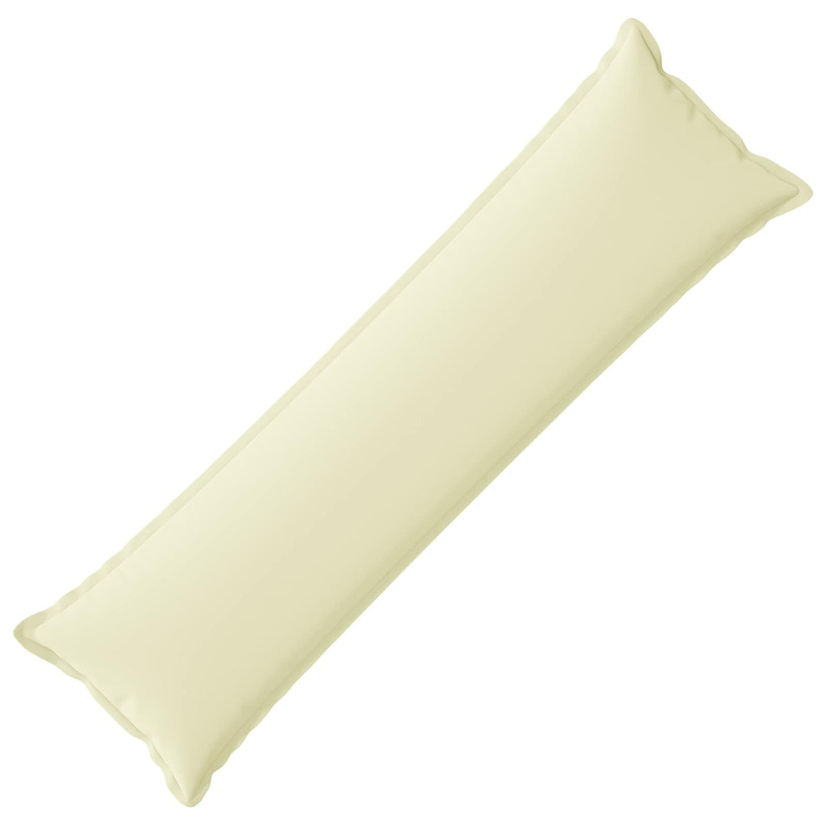 vidaXL Cushion with Pillow HOUTEN Cream 40 x 145 cm Polyester