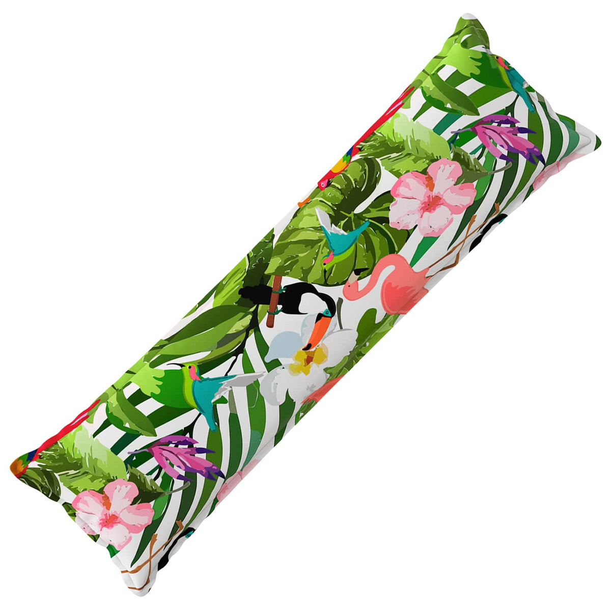 vidaXL Cushion with Pillow HOUTEN Multicolour 40 x 145 cm Polyester