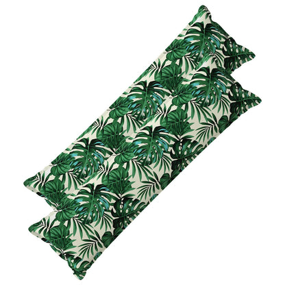 vidaXL Cushion Leaf with Pillow HOUTEN 2 pcs Leaf Pattern Polyester
