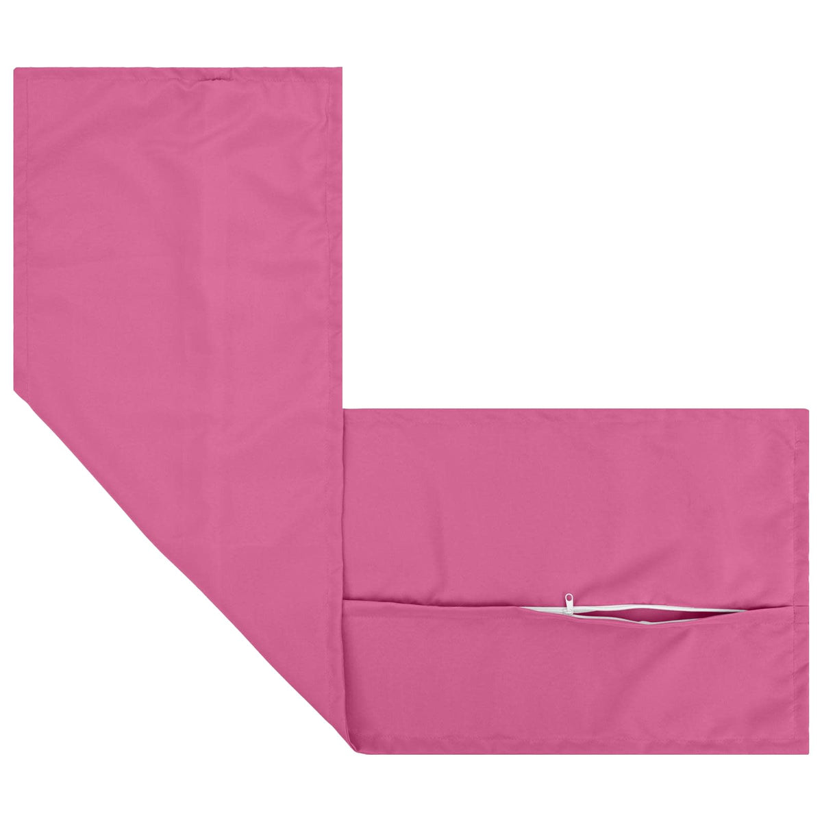 vidaXL Cushion with Pillow HOUTEN Pink 40 x 145 cm Polyester