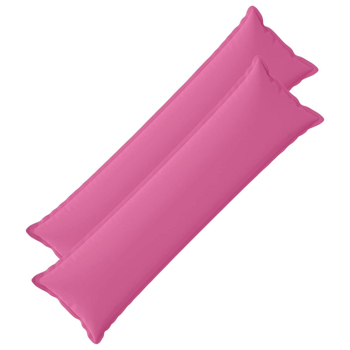 vidaXL Cushion with Pillow HOUTEN 2 pcs Pink Polyester