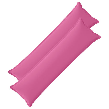 vidaXL Cushion with Pillow HOUTEN 2 pcs Pink Polyester