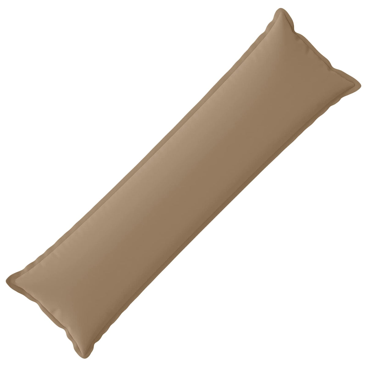 vidaXL Cushion with Pillow HOUTEN Taupe 40 x 145 cm Polyester