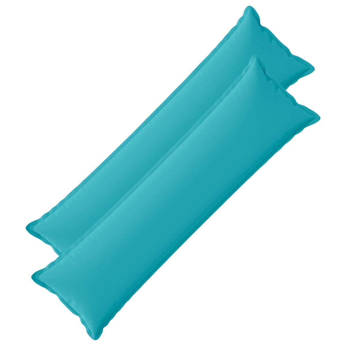 vidaXL Cushion with Pillow HOUTEN 2 pcs Turquoise Polyester