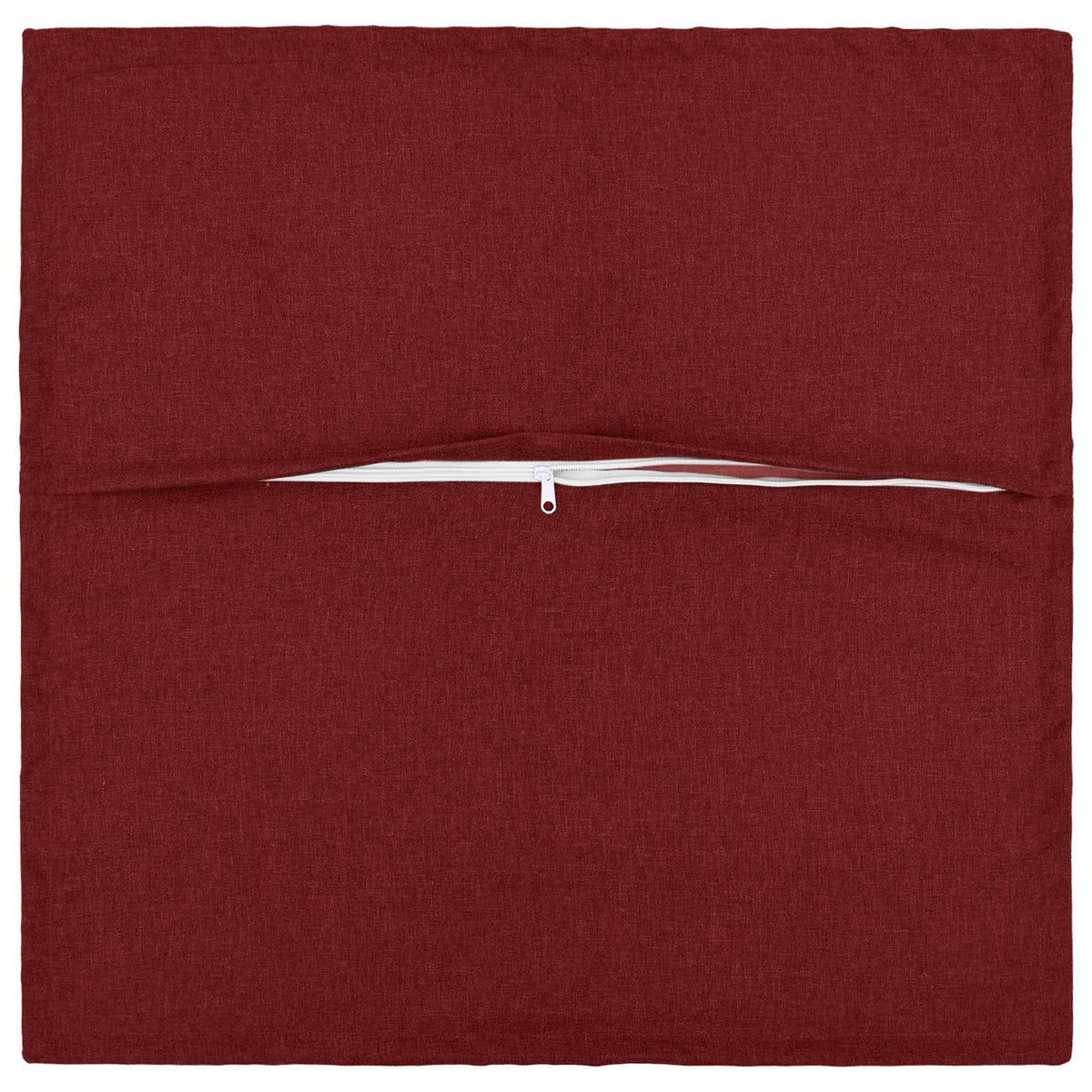 vidaXL Cushion with Pillow HOUTEN 6 pcs Wine Red Faux Linen