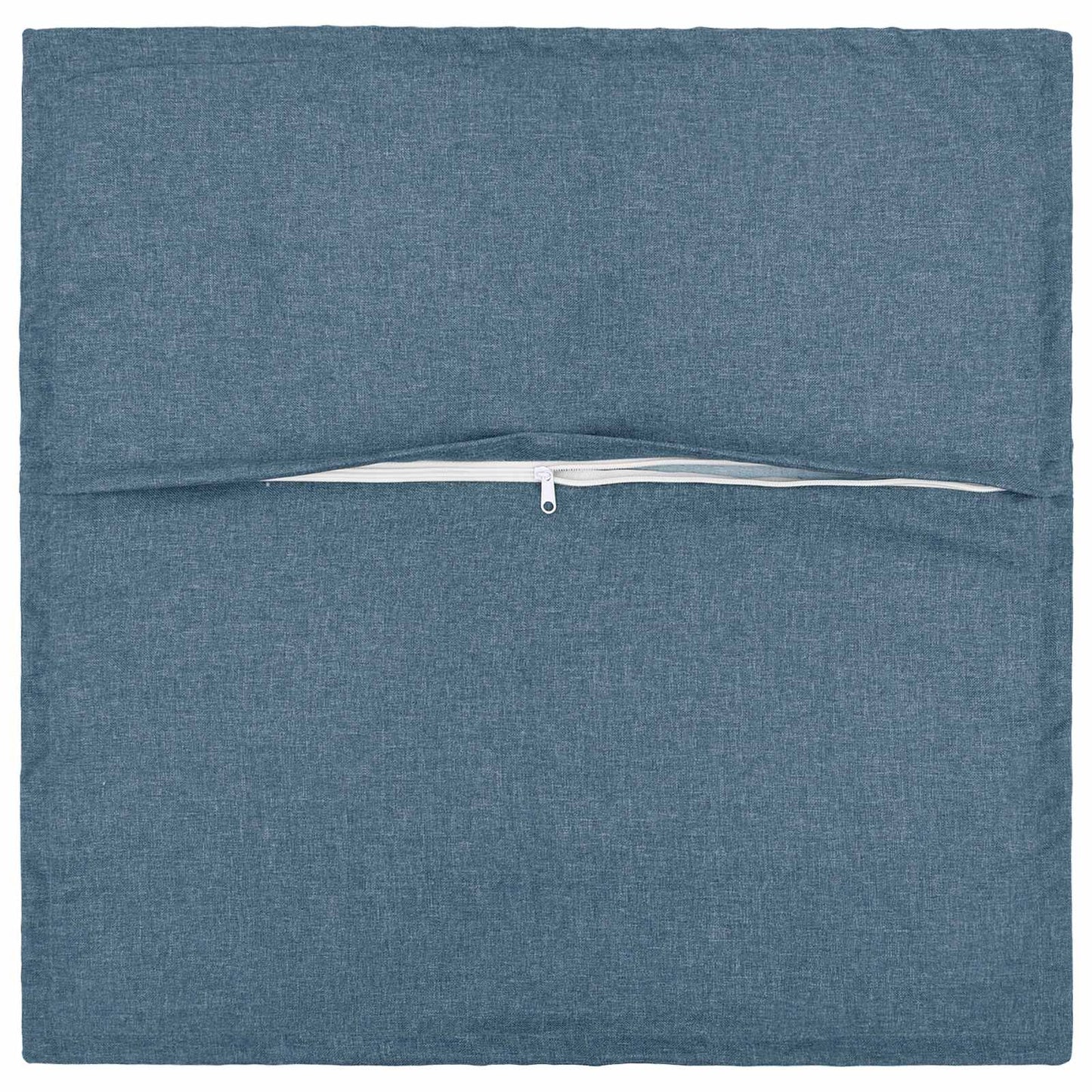 vidaXL Cushion with Pillow HOUTEN 12 pcs Jeans Blue Faux Linen