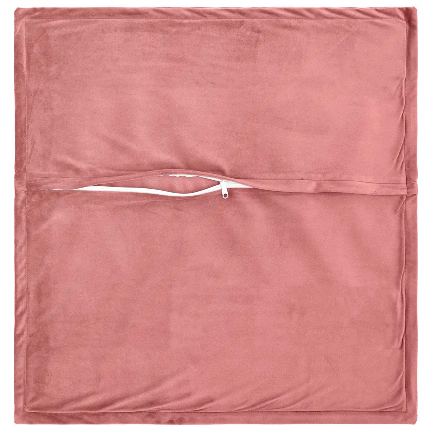 vidaXL Cushion with Pillow HOUTEN 12 pcs Pink Velvet