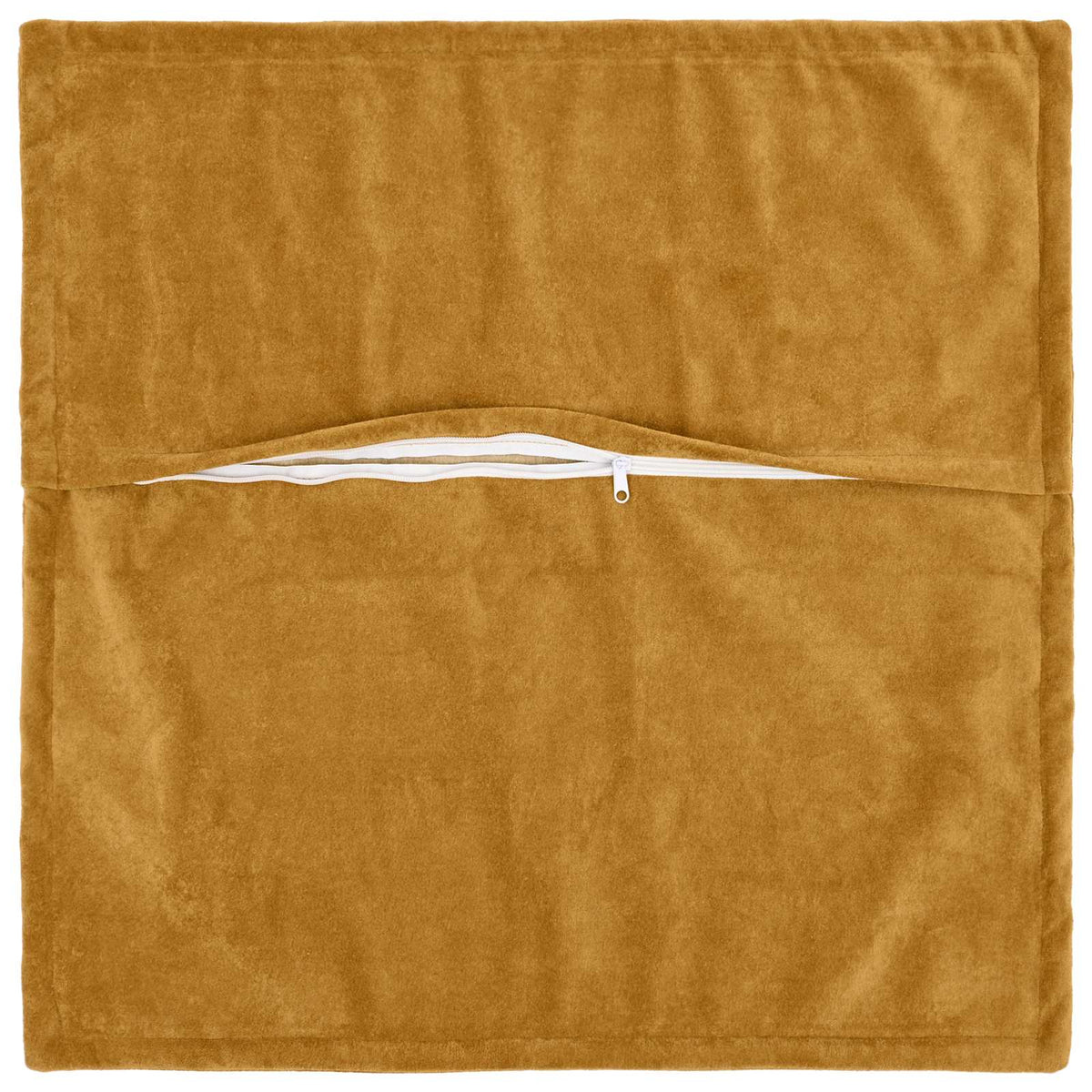 vidaXL Cushion with Pillow HOUTEN 6 pcs Yellow Microfiber Fleece