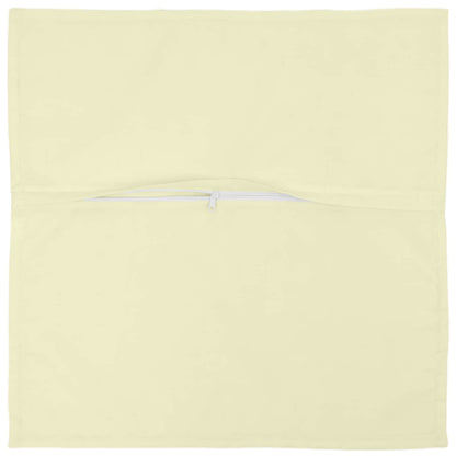 vidaXL Cushion with Pillow HOUTEN 2 pcs Cream Polyester