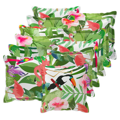 vidaXL Cushion with Pillow HOUTEN 12 pcs Multicolour Polyester