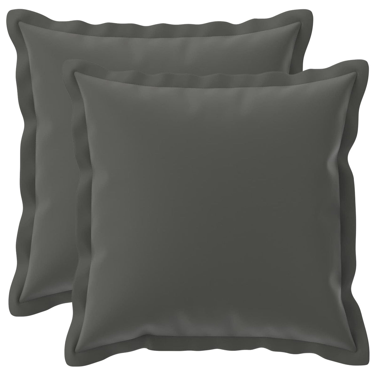vidaXL Cushion with Pillow HOUTEN 2 pcs Anthracite Polyester
