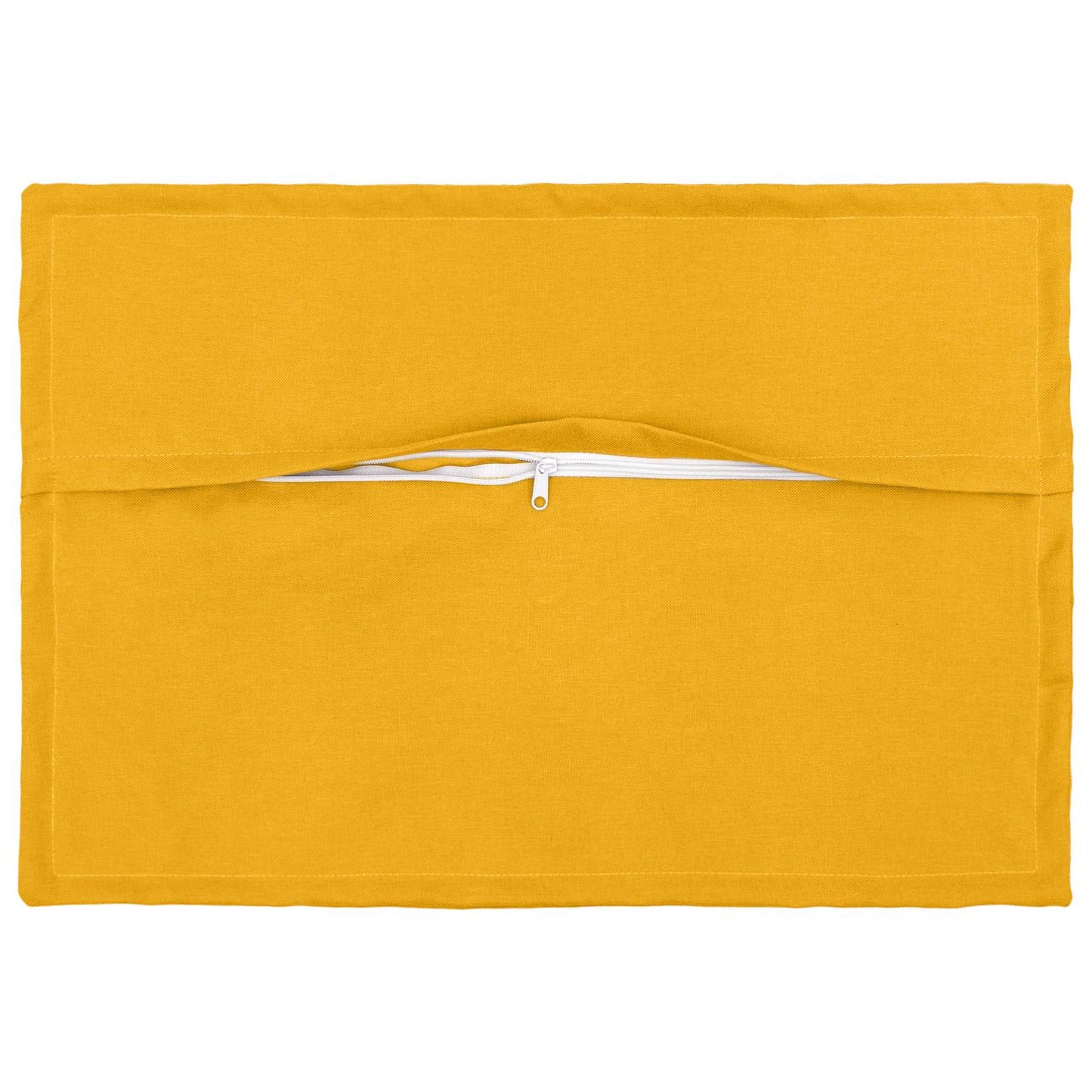 vidaXL Cushion with Pillow HOUTEN 2 pcs Light Yellow Faux Linen