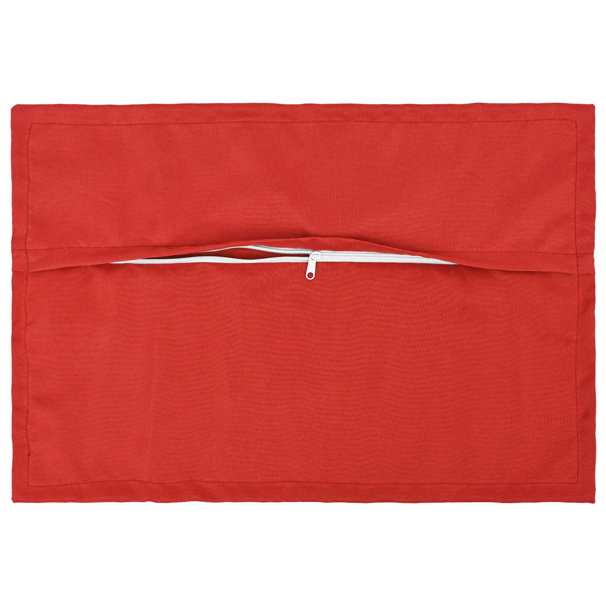 vidaXL Cushion with Pillow HOUTEN 2 pcs Red Polyester