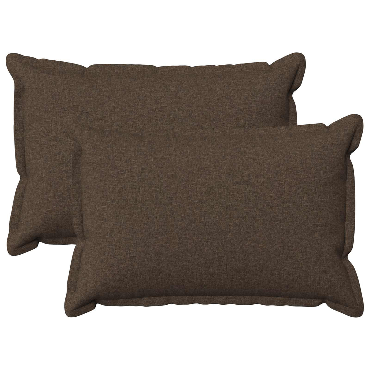 vidaXL Cushion with Pillow HOUTEN 2 pcs Taupe Faux Linen