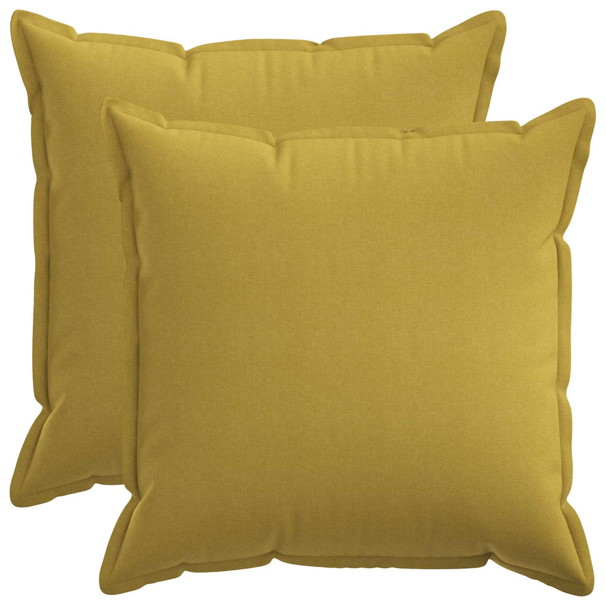 vidaXL Cushion with Pillow HOUTEN 2 pcs Light Green Faux Linen
