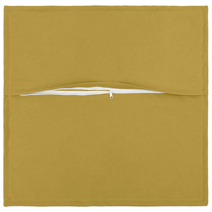 vidaXL Cushion with Pillow HOUTEN 2 pcs Light Green Faux Linen