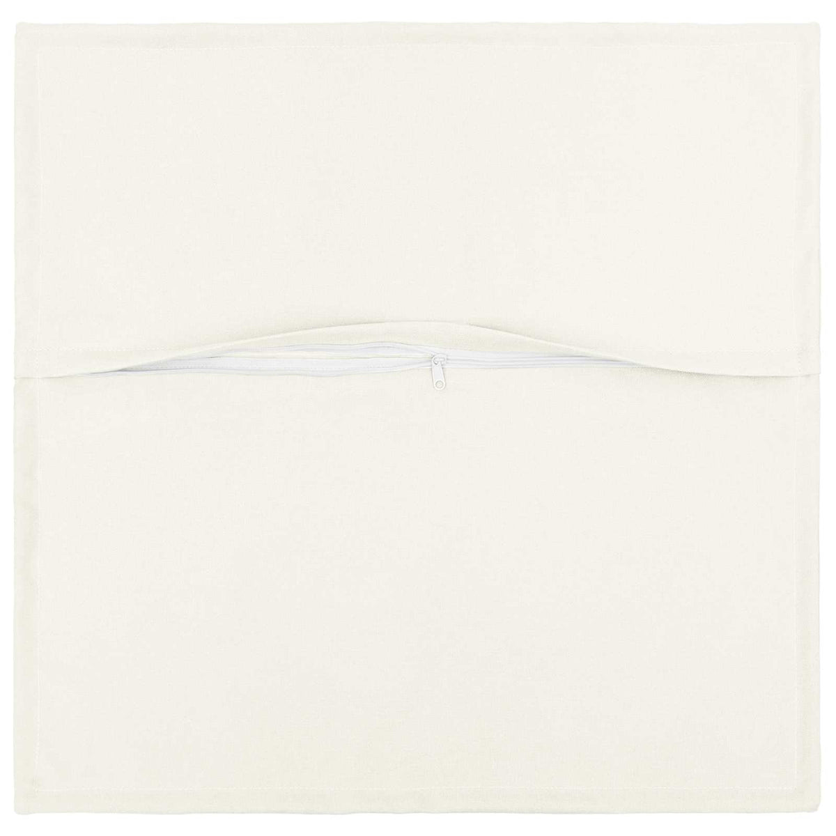 vidaXL Cushion with Pillow HOUTEN 2 pcs White Faux Linen