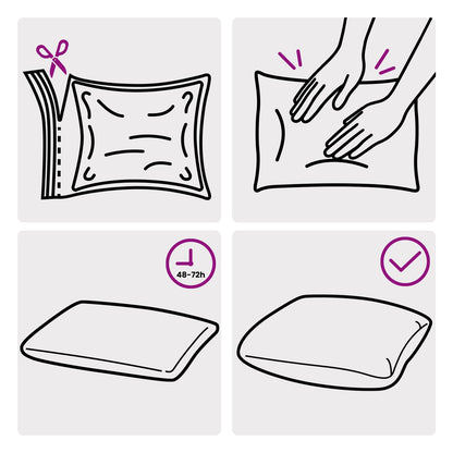 vidaXL Cushion with Pillow HOUTEN 2 pcs Dark Grey Velvet