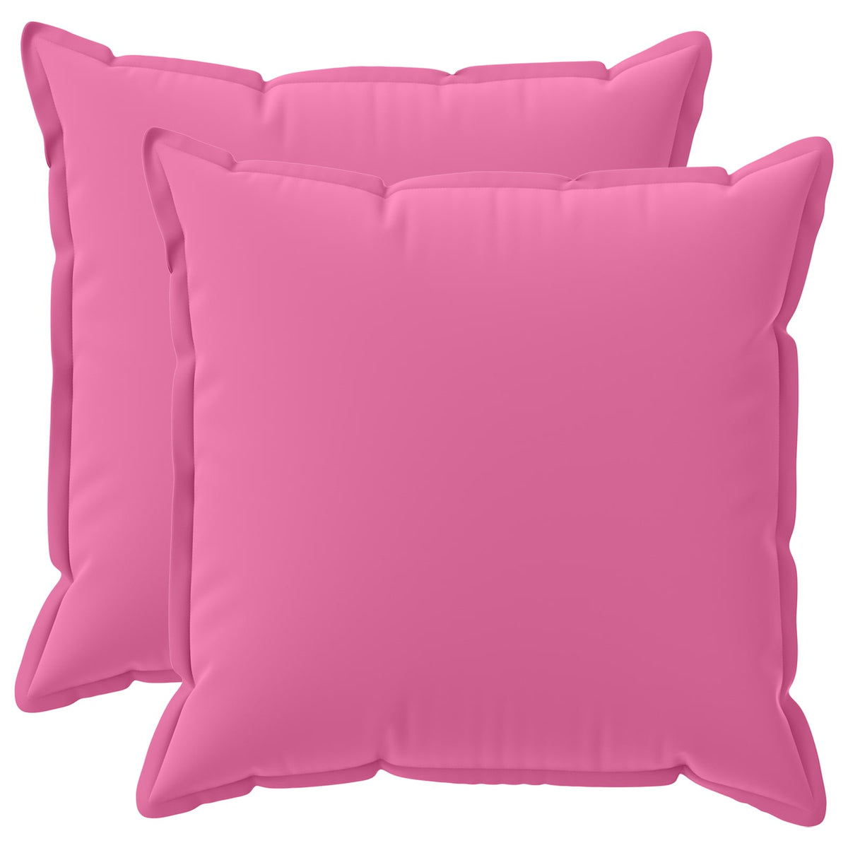 vidaXL Throw Pillow 2 pcs HOUTEN Pink 60 x 60 cm Polyester