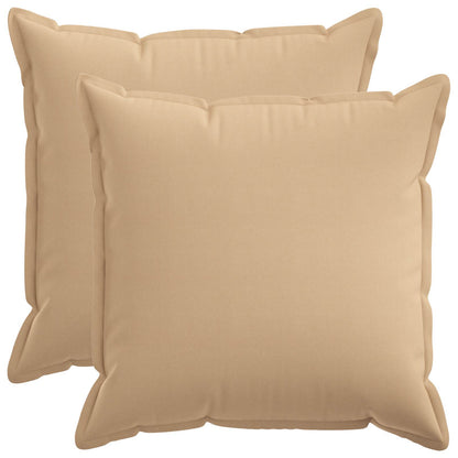 vidaXL Cushion with Pillow HOUTEN 2 pcs Cream Faux Linen