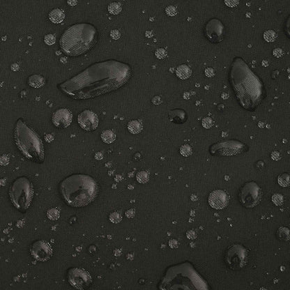 vidaXL Cushion with Pillow HOUTEN 2 pcs Black Polyester