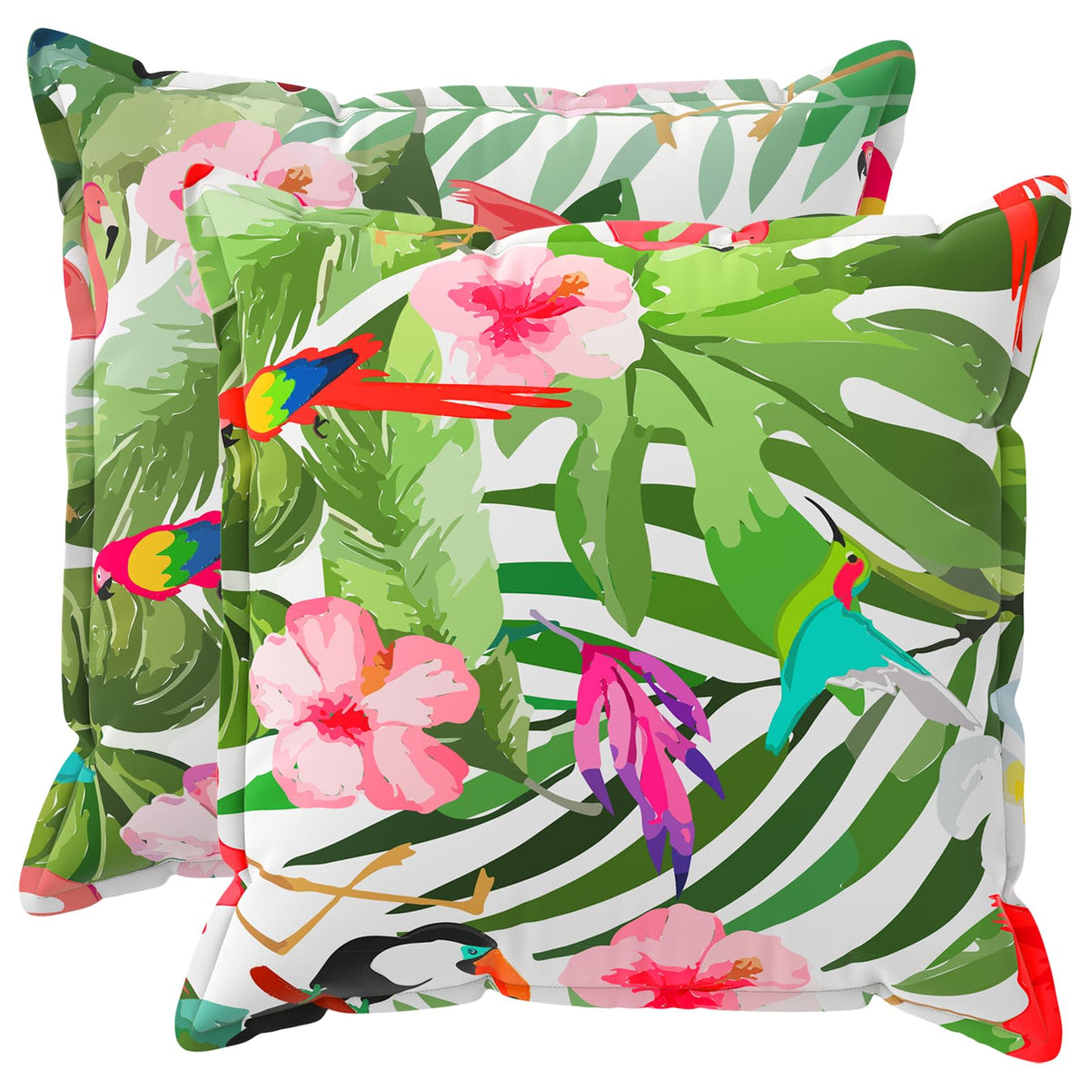 vidaXL Cushion with Pillow HOUTEN 2 pcs Multicolour Polyester